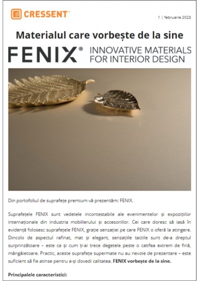 FENIX - materiale inovatoare